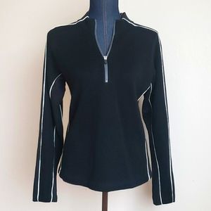 OBERMEYER Signature Wool Blend Knit Pullover Sweater